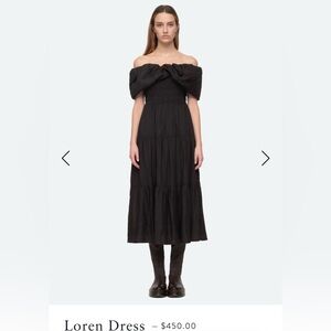 Sea Black Loren Dress